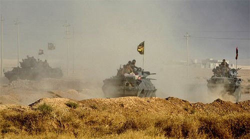 Las fuerzas iraquíes avanzan hacia Mosul